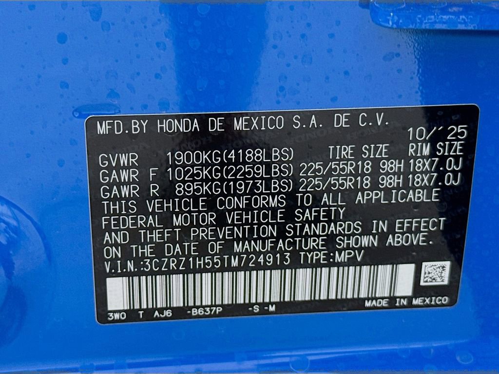 New 2026 Honda HR-V Sport image 30