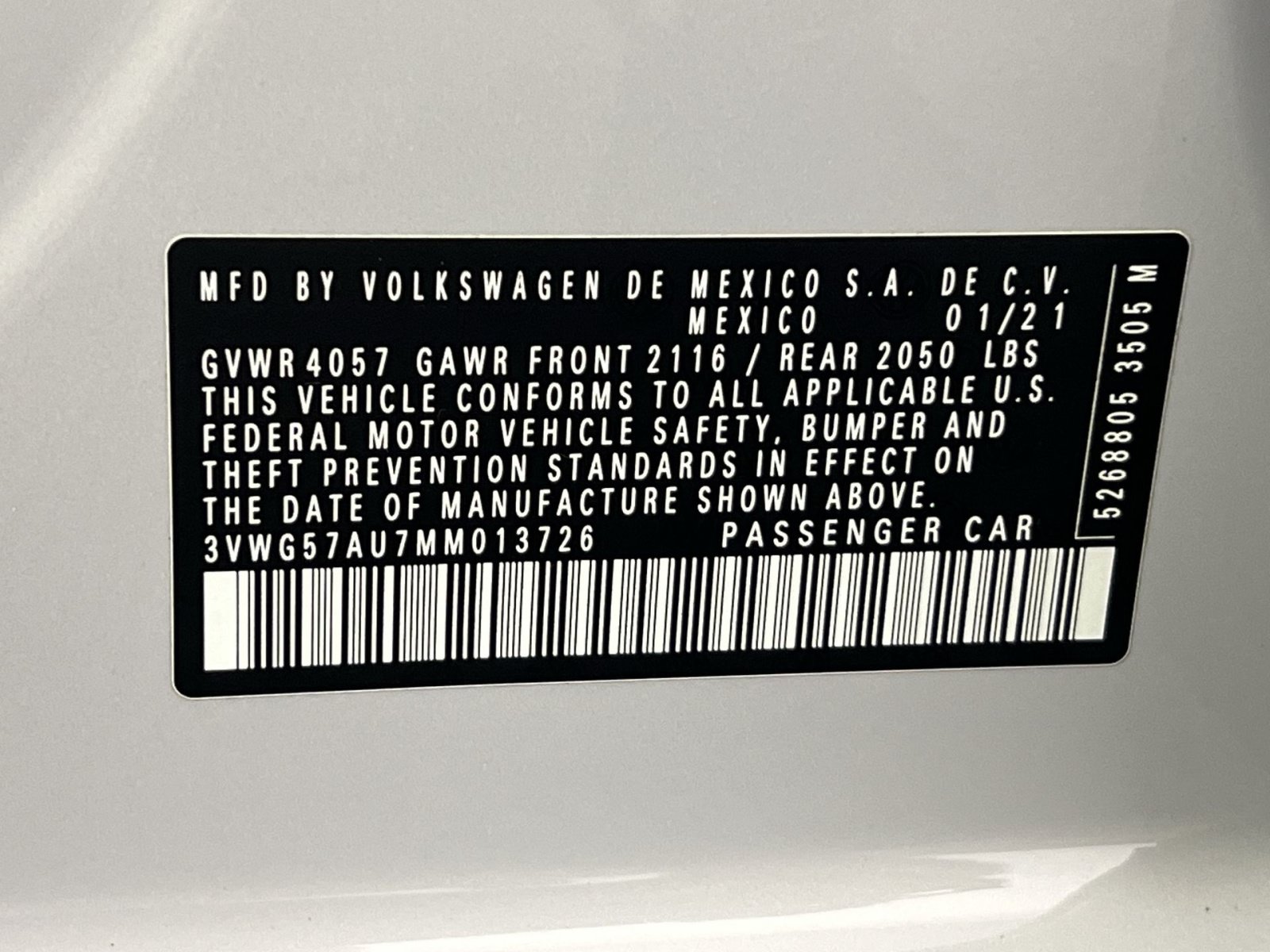 Used 2021 Volkswagen Golf 4-Door FWD image 31