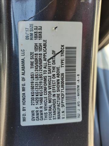 Used 2018 Honda Ridgeline RTL-E image 21