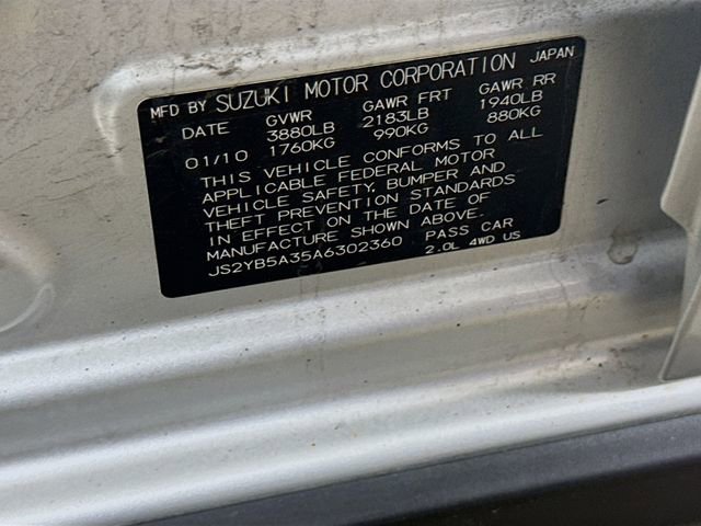 Used 2010 Suzuki SX4 AWD Hatchback image 29