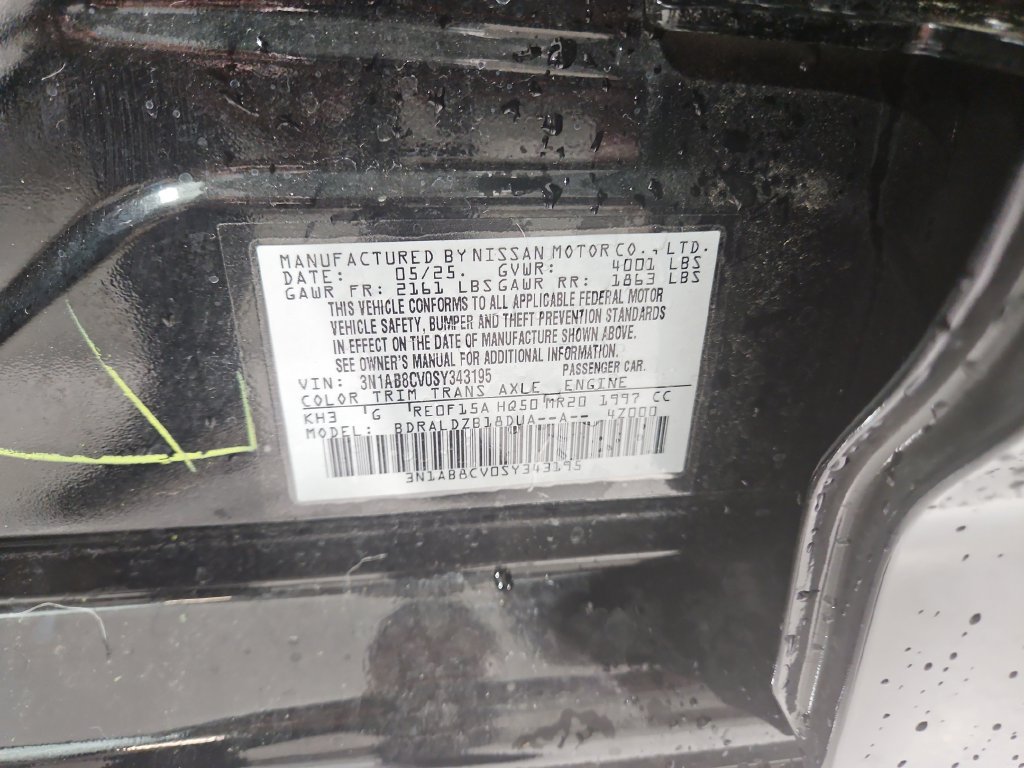 Certified 2025 Nissan Sentra SV w/ Trunk Package FWD image 30