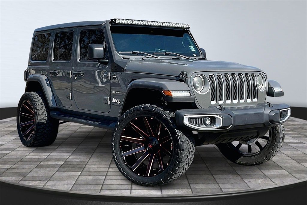 Used 2022 Jeep Wrangler Unlimited Sahara w/ LED Lighting Group image 12