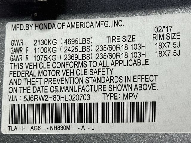 Certified 2017 Honda CR-V EX-L image 36