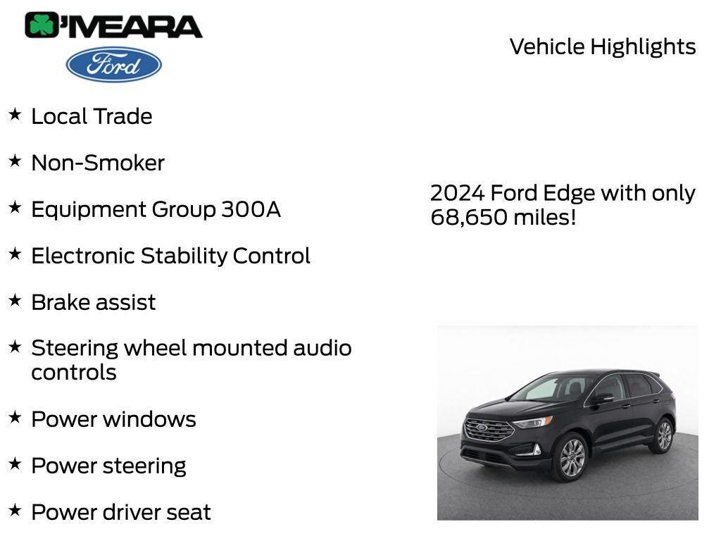 Used 2024 Ford Edge Titanium AWD/4WD image 7