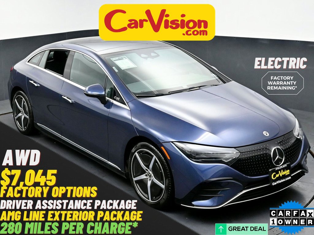 Used 2024 Mercedes-Benz EQE 350+ 4MATIC Sedan w/ AMG Line Exterior Package