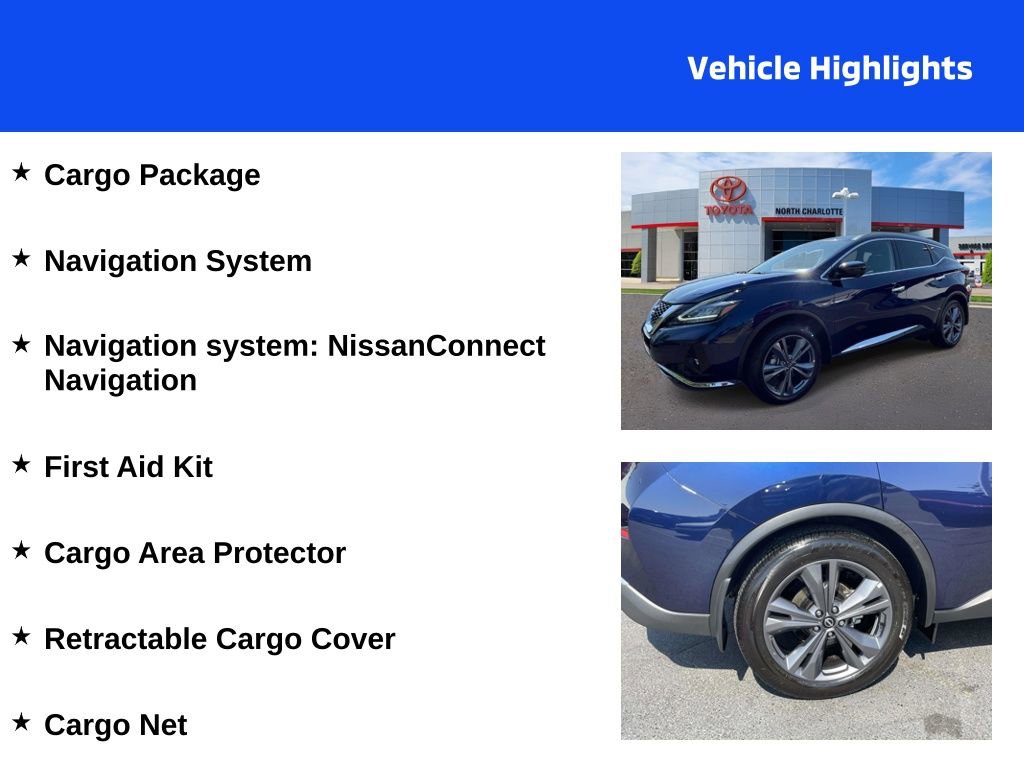 Used 2023 Nissan Murano Platinum w/ Cargo Package FWD image 4