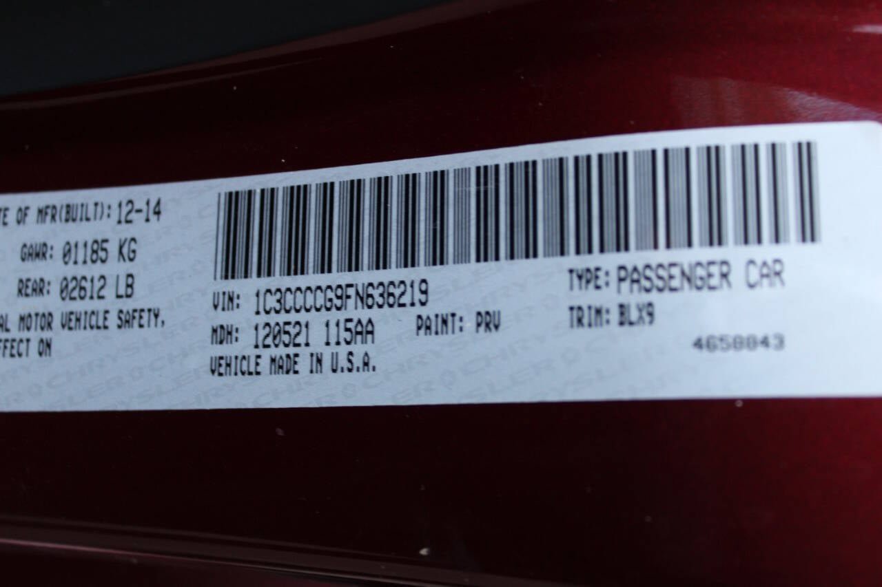 Used 2015 Chrysler 200 C w/ Navigation & Sound Group I image 40