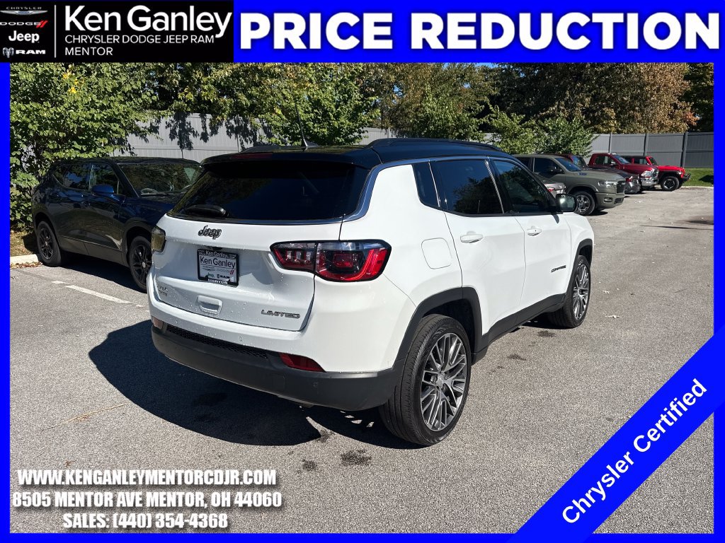 Used 2023 Jeep Compass Limited w/ Sun and Sound Group AWD/4WD image 11