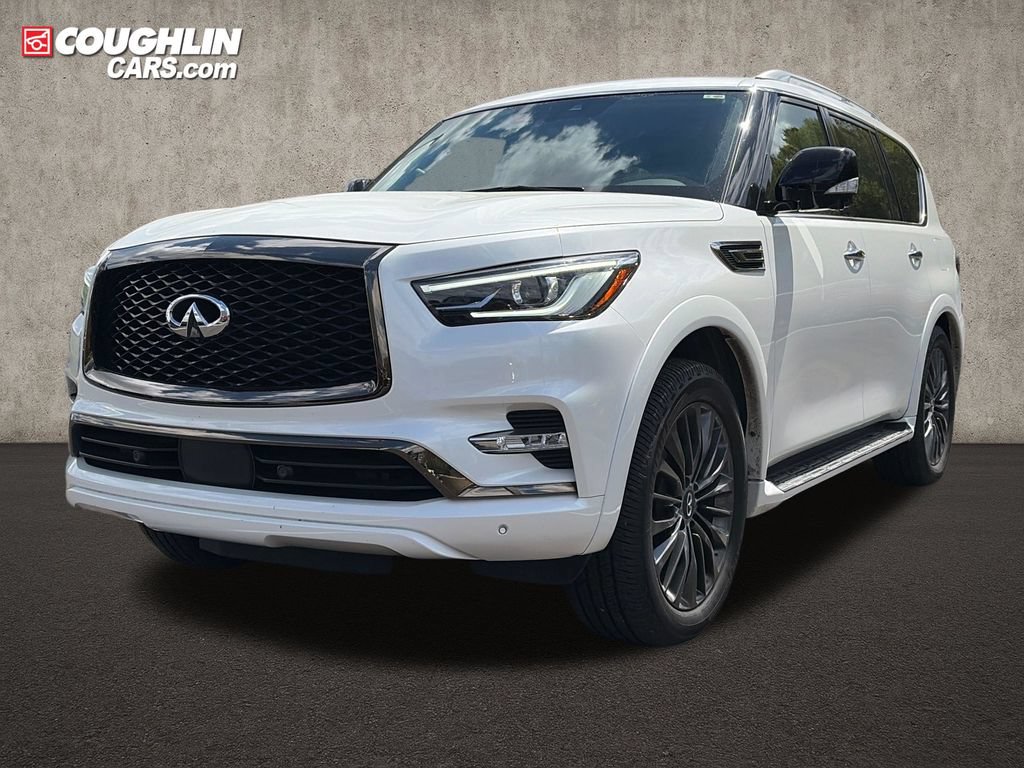 Used 2021 INFINITI QX80 Premium Select w/ All-Season Package AWD/4WD image 3