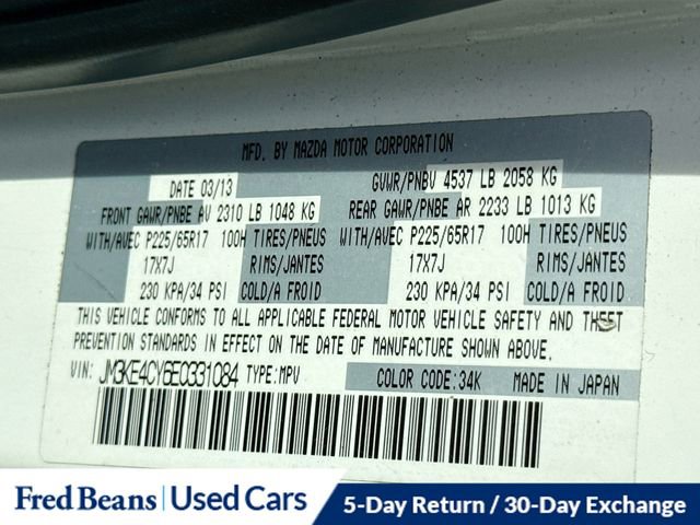 Used 2014 MAZDA CX-5 Touring w/ Touring Technology Package image 32