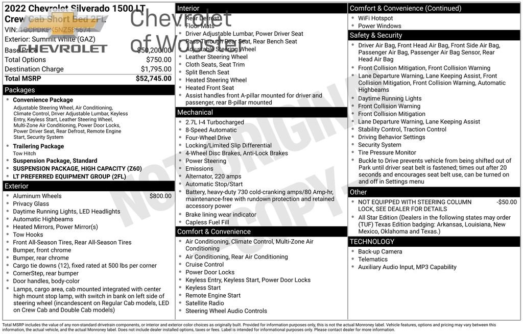 Used 2022 Chevrolet Silverado 1500 LT image 17