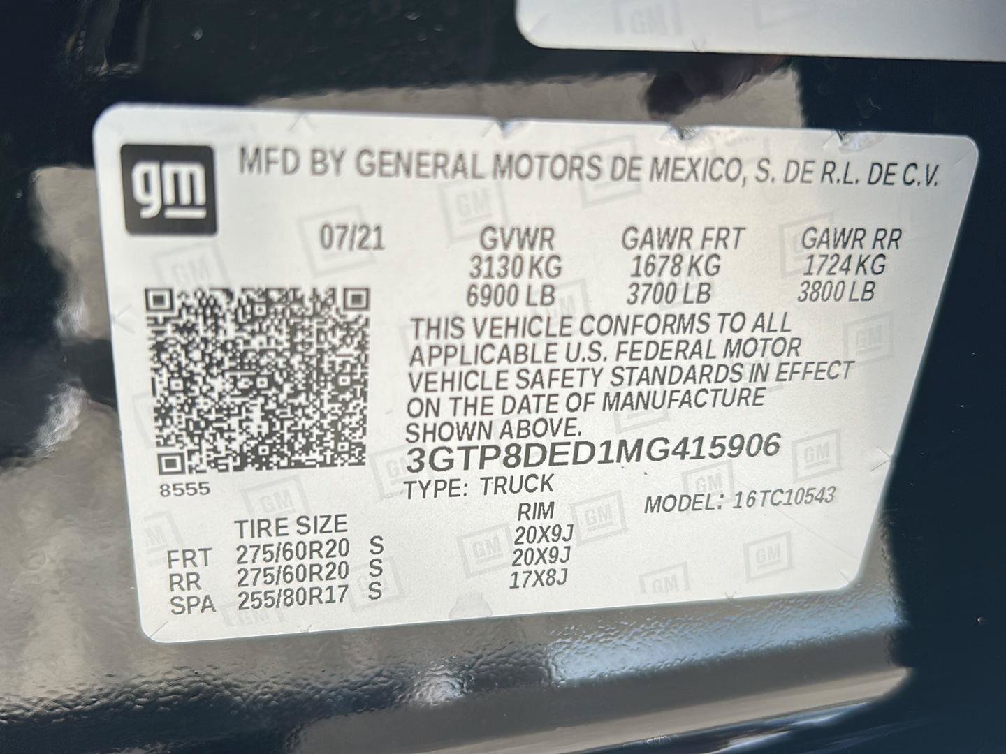 Used 2021 GMC Sierra 1500 SLT RWD image 32