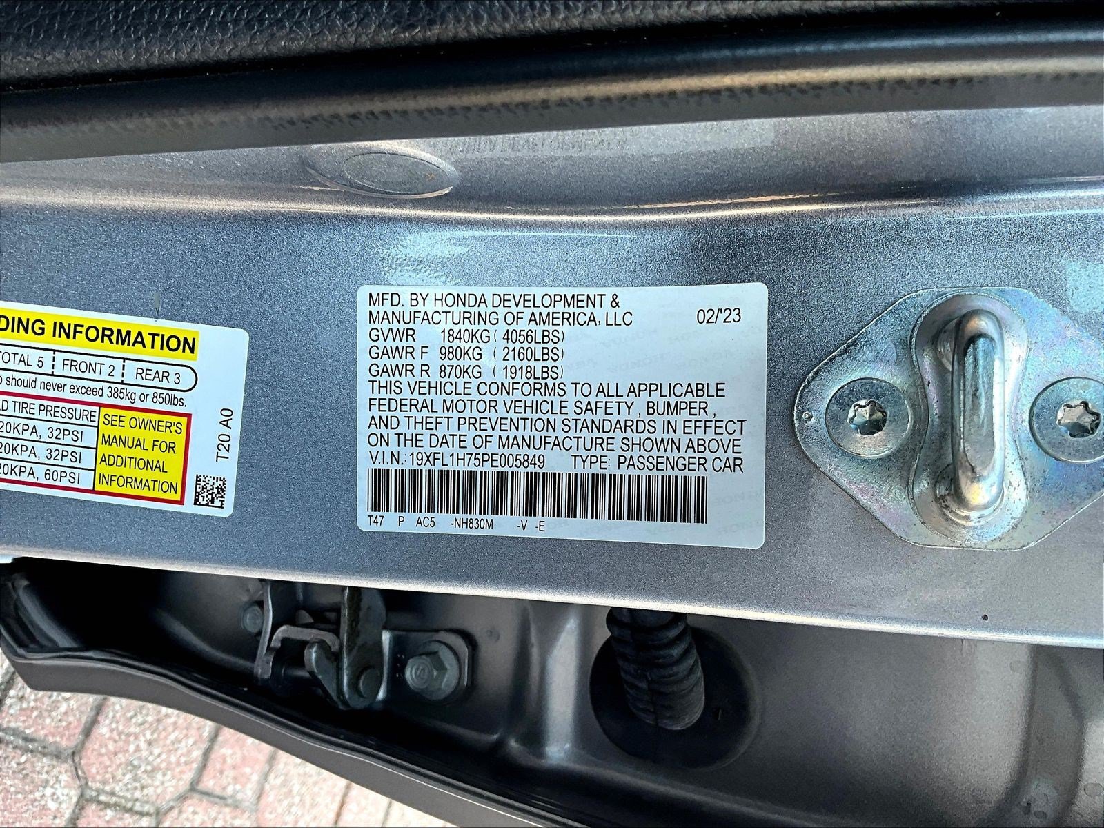 Used 2023 Honda Civic EX-L image 18