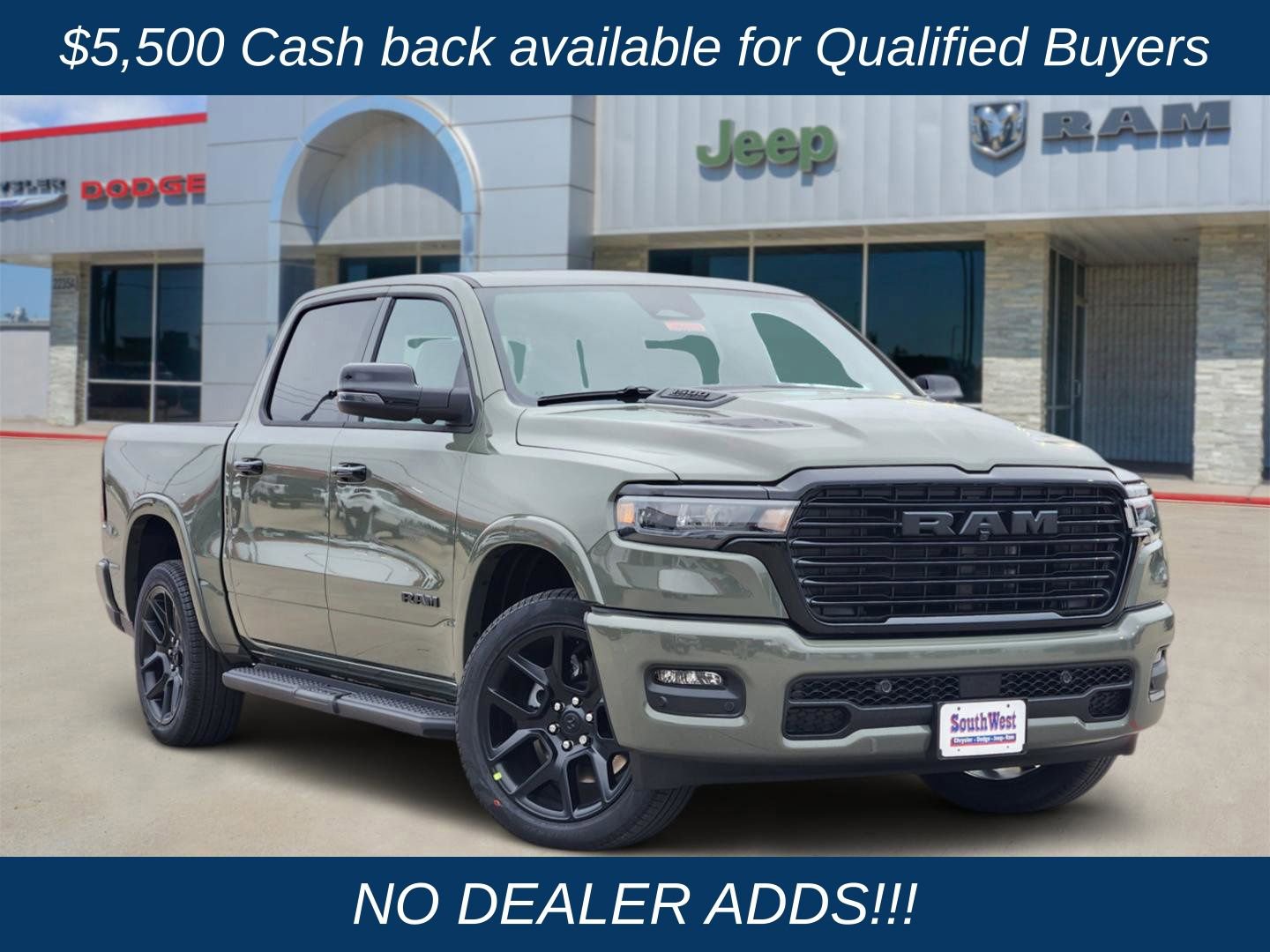 New 2026 RAM 1500 Laramie w/ Night Edition
