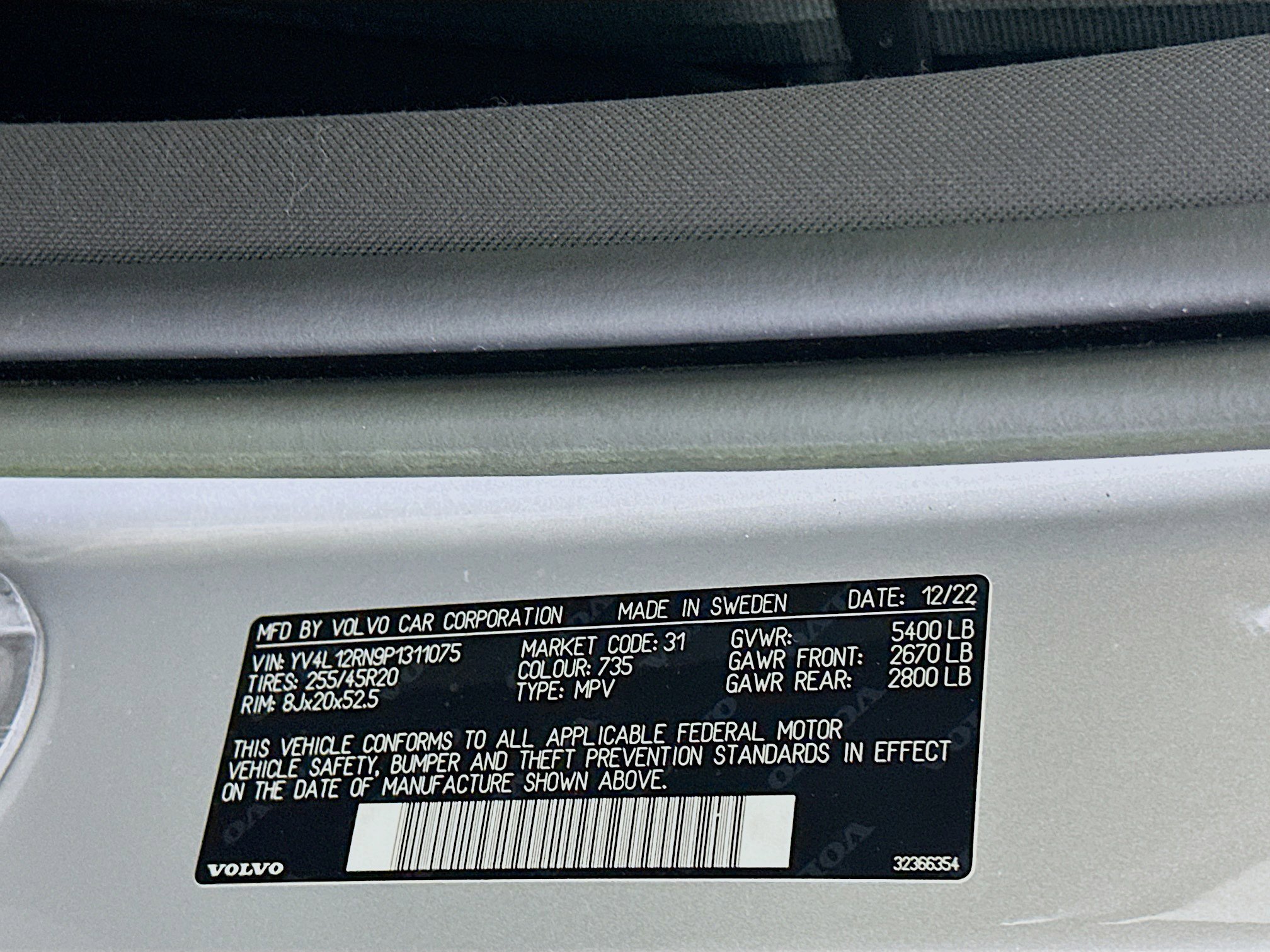 Used 2023 Volvo XC60 B5 Plus w/ Climate Package image 12