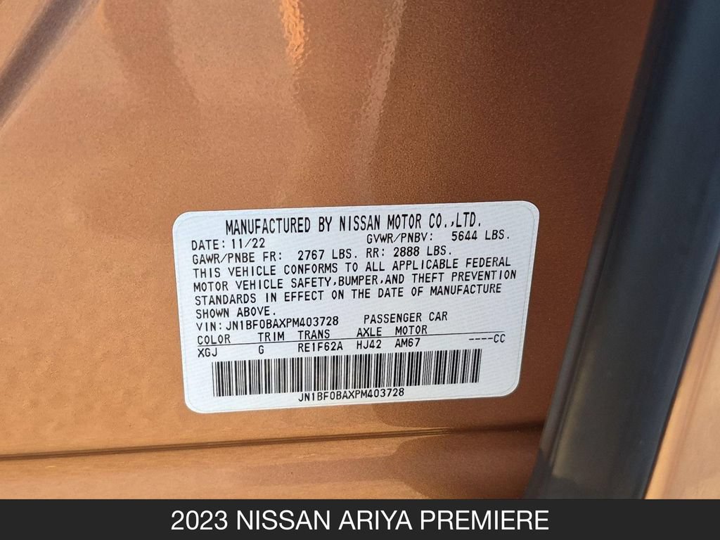Certified 2023 Nissan Ariya Premiere FWD image 27