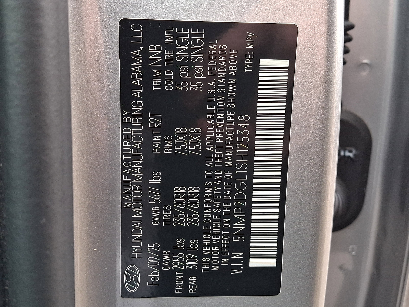 Certified 2025 Hyundai Santa Fe SEL image 26