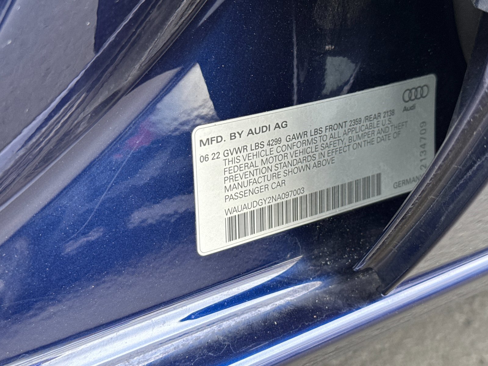 Used 2022 Audi A3 2.0T Premium FWD image 27