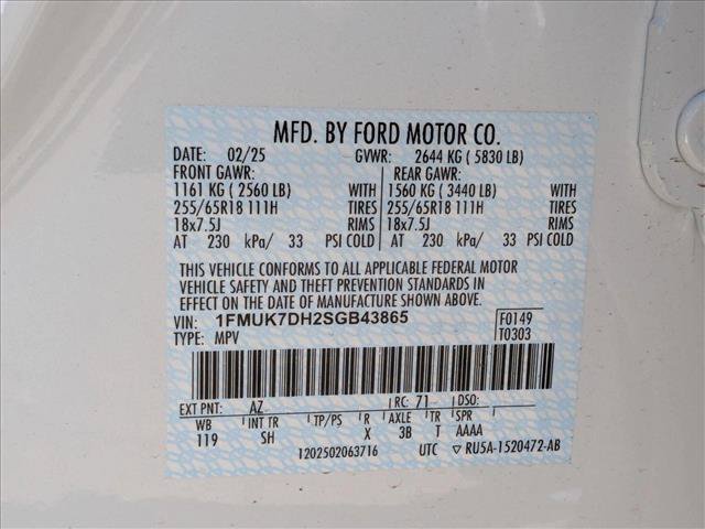 New 2025 Ford Explorer Active w/ Active Comfort Package RWD image 18