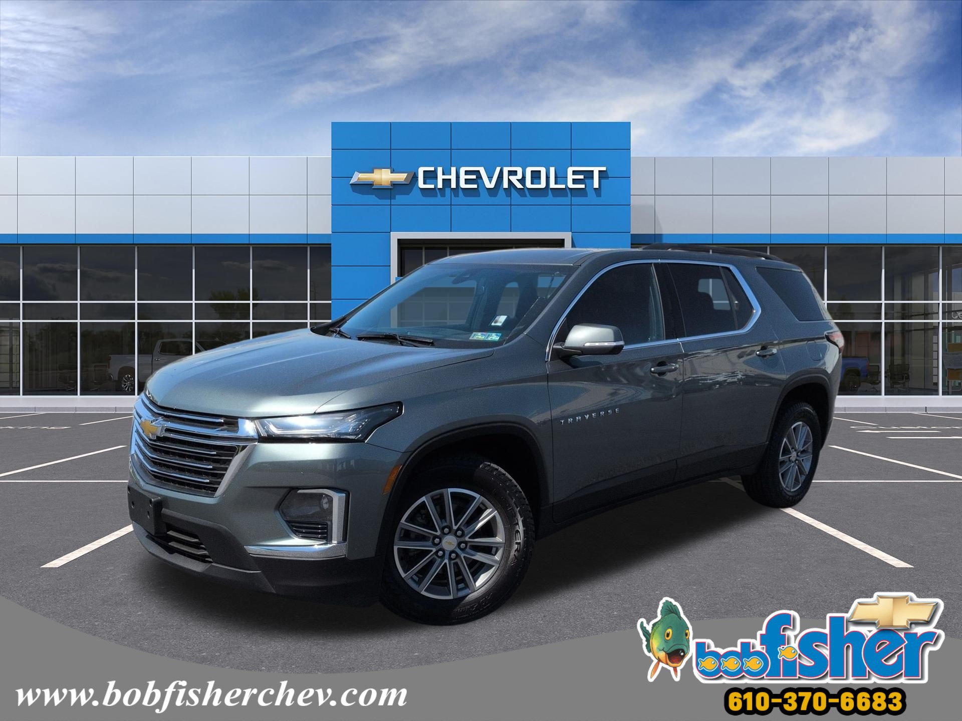 Certified 2023 Chevrolet Traverse LT AWD/4WD image 1