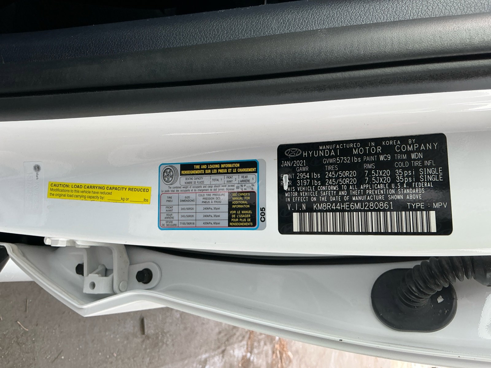 Used 2021 Hyundai Palisade SEL w/ Premium Package image 18