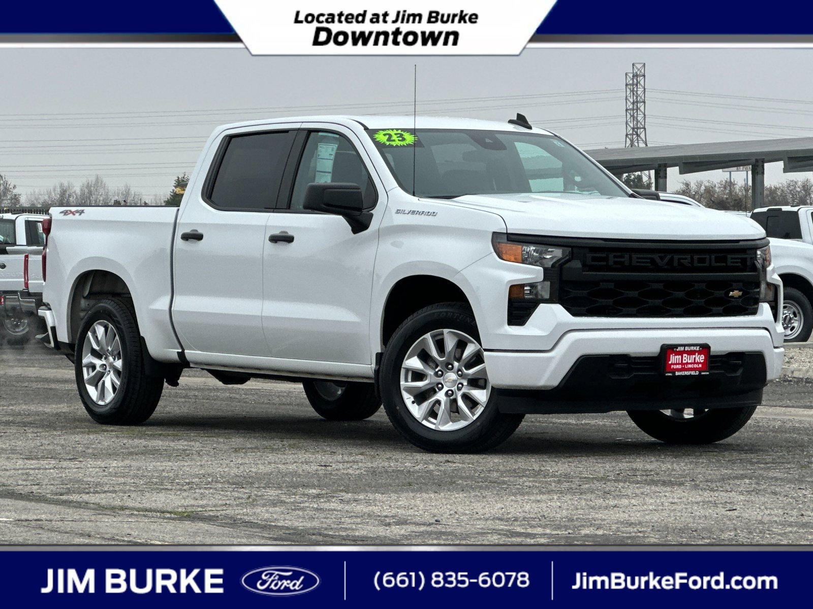 Used 2023 Chevrolet Silverado 1500 Custom image 1