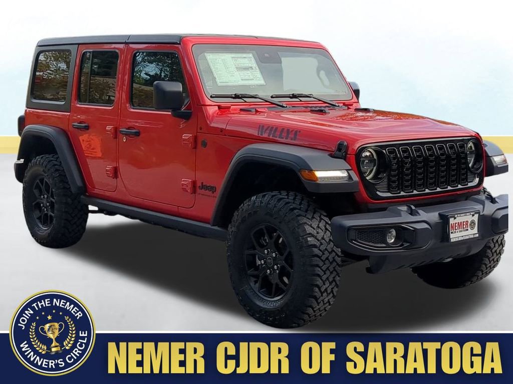 New 2025 Jeep Wrangler Willys image 1