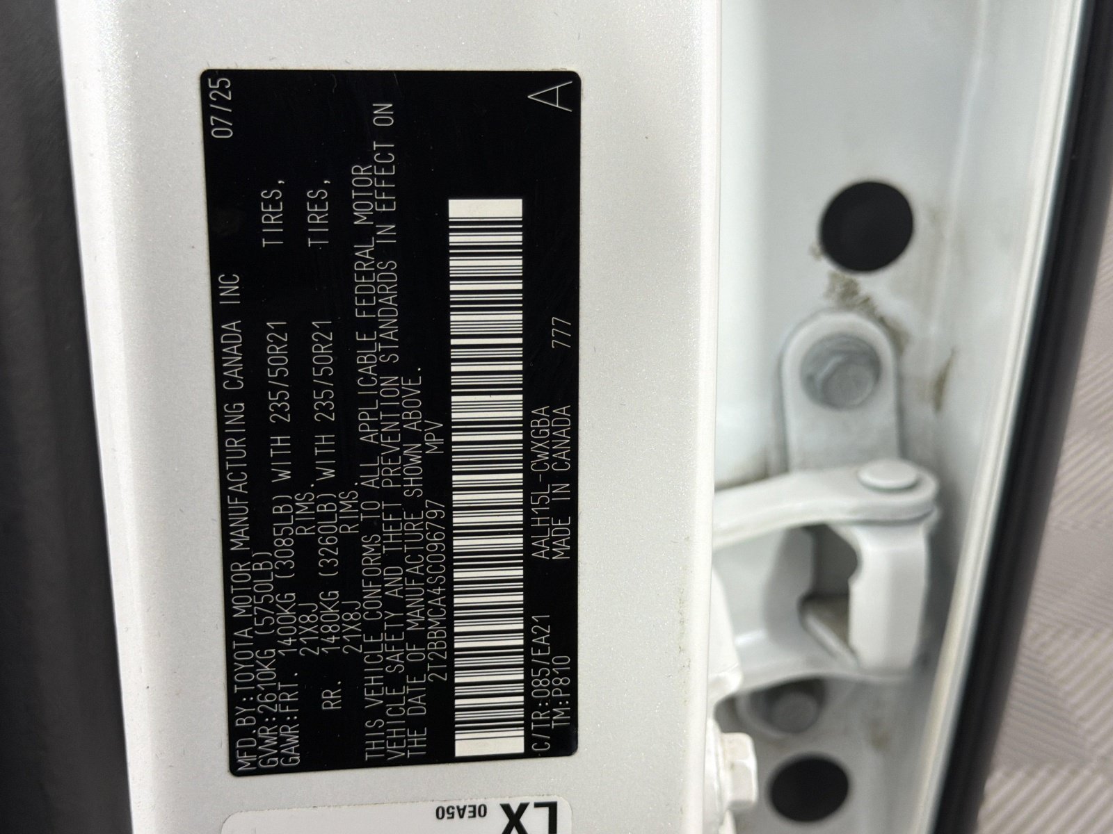 Certified 2025 Lexus RX 350h AWD/4WD image 34