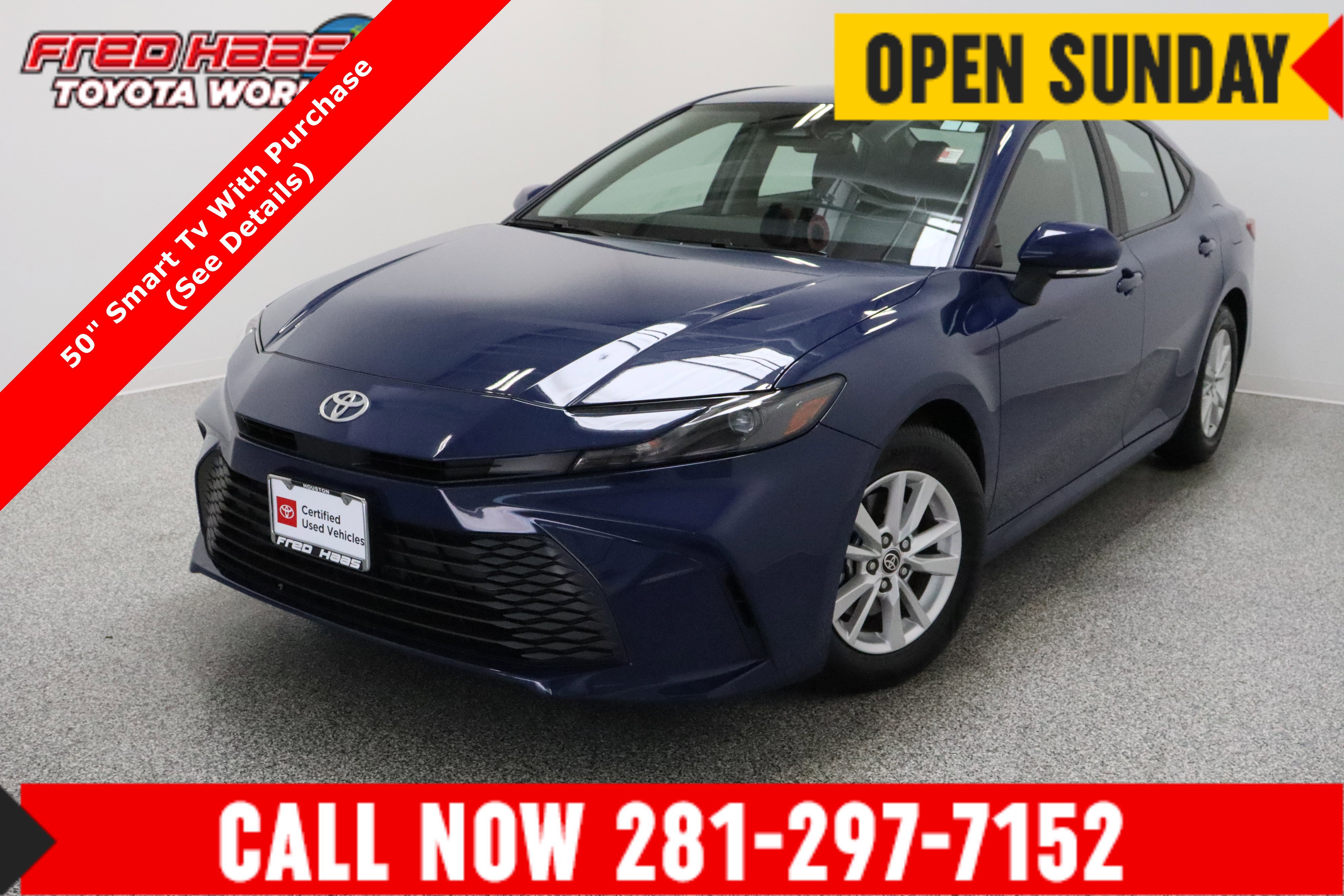 Certified 2025 Toyota Camry LE w/ Convenience Package