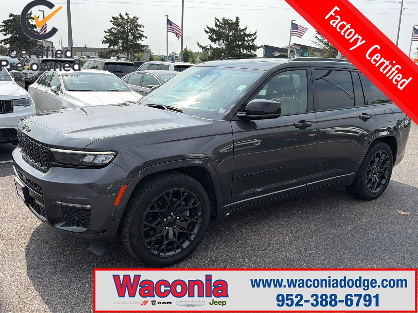 Certified 2024 Jeep Grand Cherokee L Summit AWD/4WD video 1
