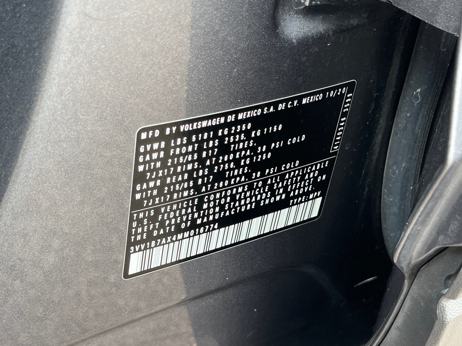 Used 2021 Volkswagen Tiguan S FWD image 29