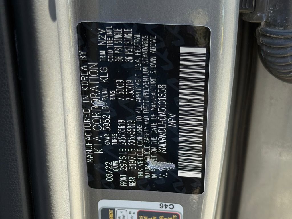 Used 2022 Kia Sorento SX Prestige w/ Panoramic Sunroof Package image 31