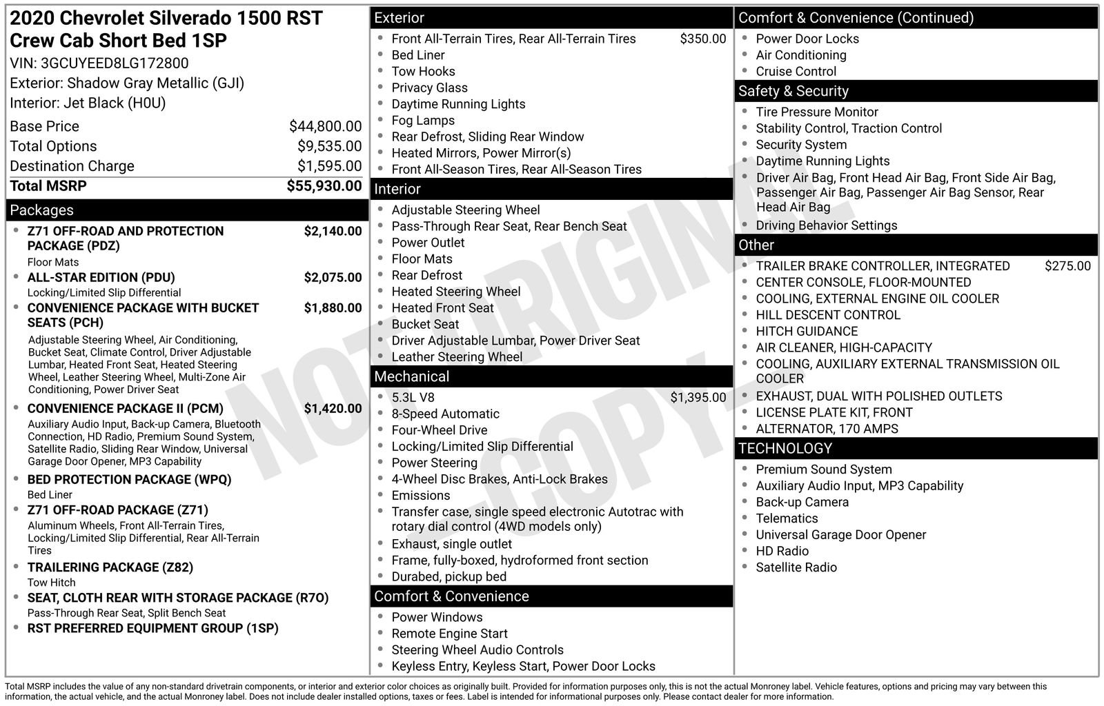 Used 2020 Chevrolet Silverado 1500 RST AWD/4WD image 4