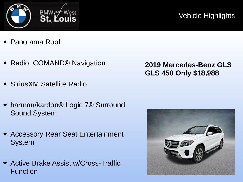 Used 2019 Mercedes-Benz GLS 450 4MATIC image 15