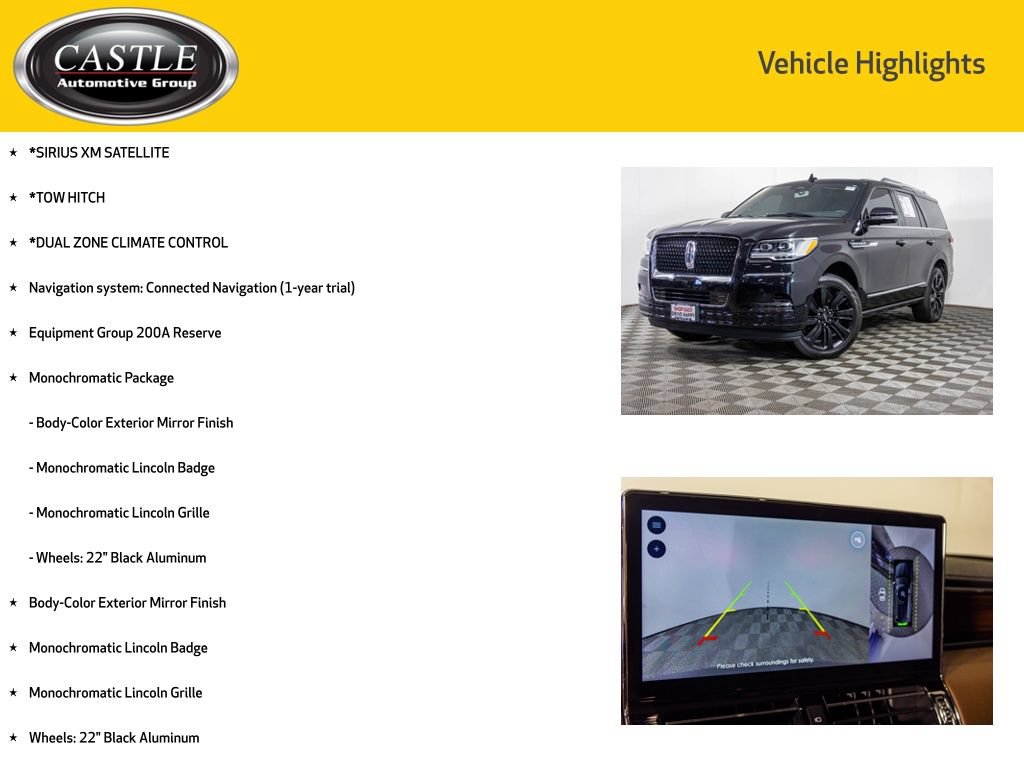 Used 2024 Lincoln Navigator Reserve w/ Monochromatic Package AWD/4WD image 8