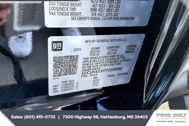 New 2026 Chevrolet Silverado 1500 RST w/ Redline Edition image 11