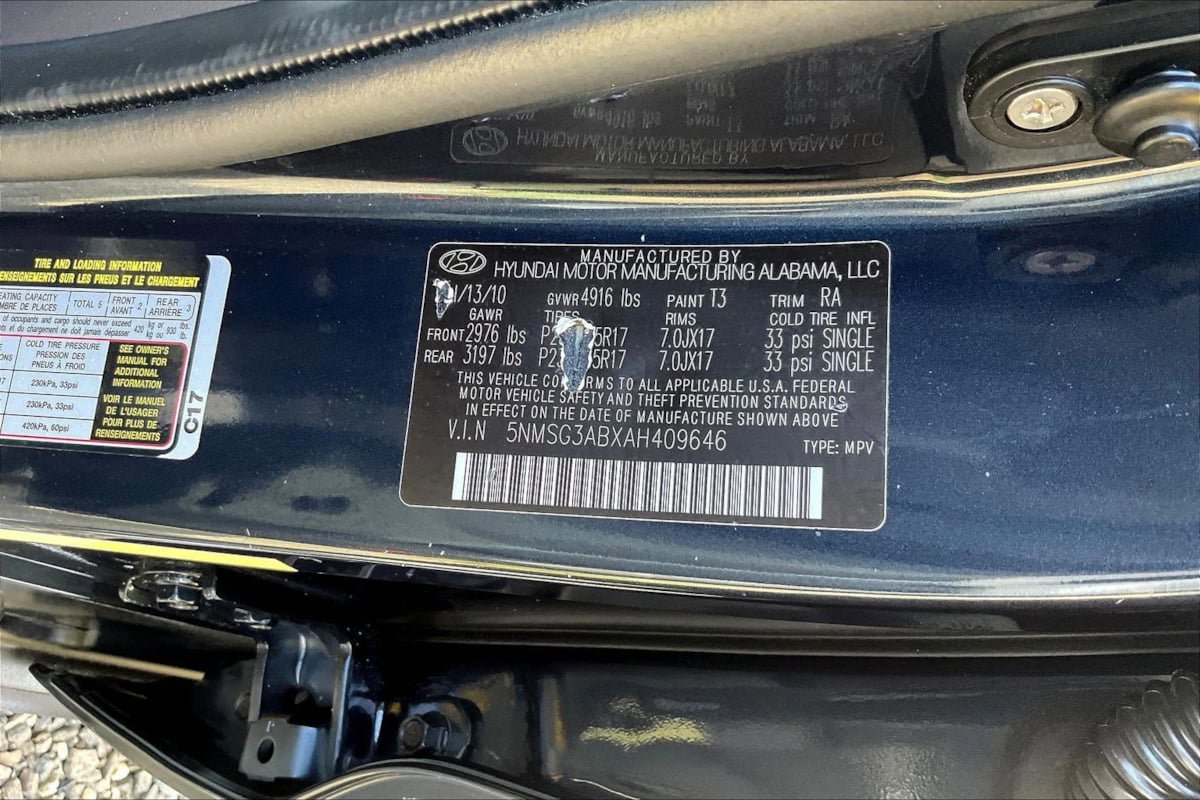 Used 2010 Hyundai Santa Fe GLS image 18