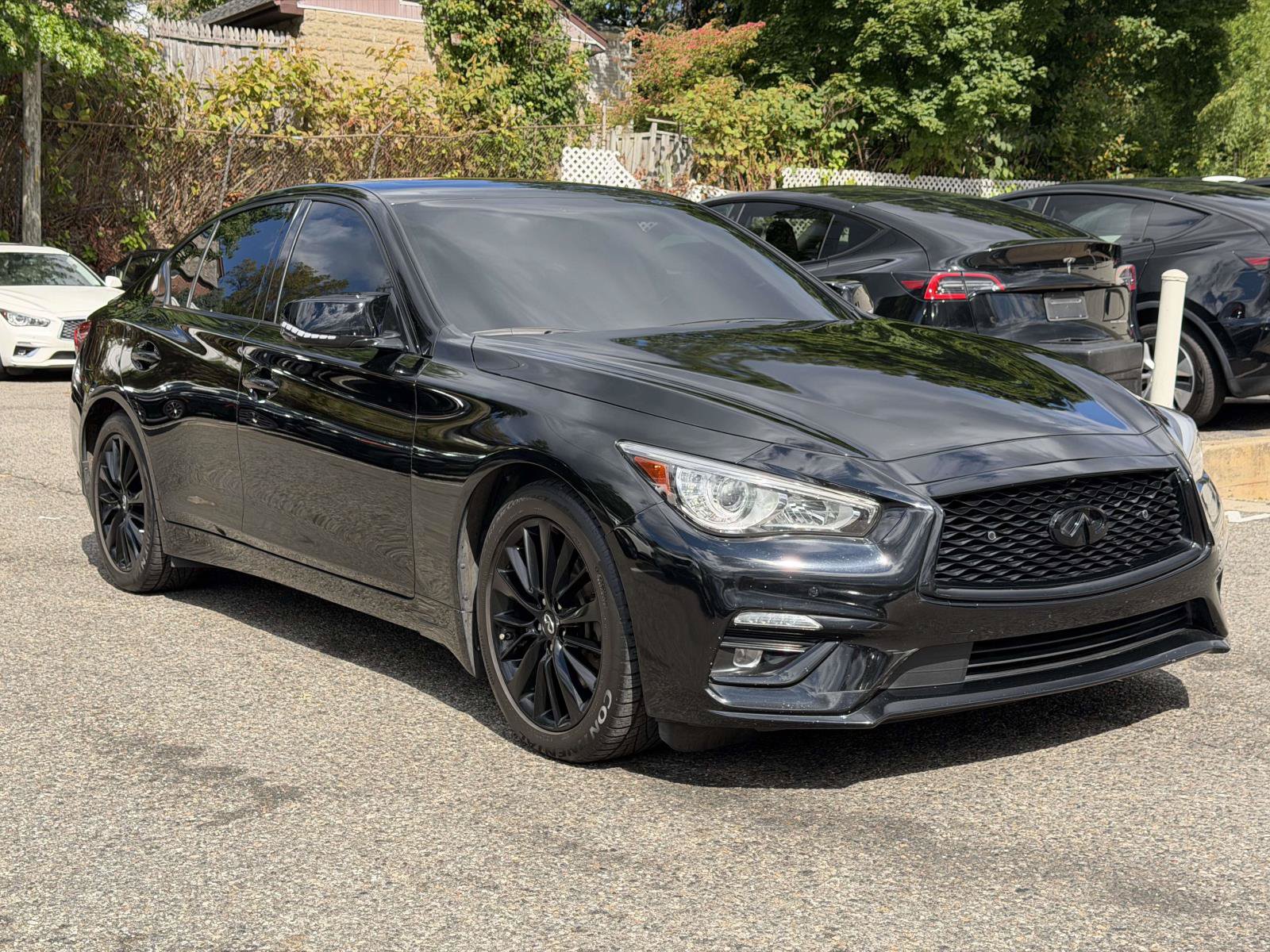 Used 2021 INFINITI Q50 Luxe w/ Cargo Package
