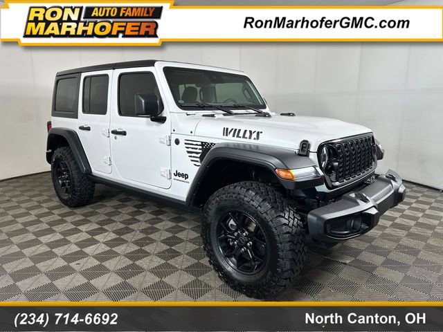 Used 2024 Jeep Wrangler Willys image 1