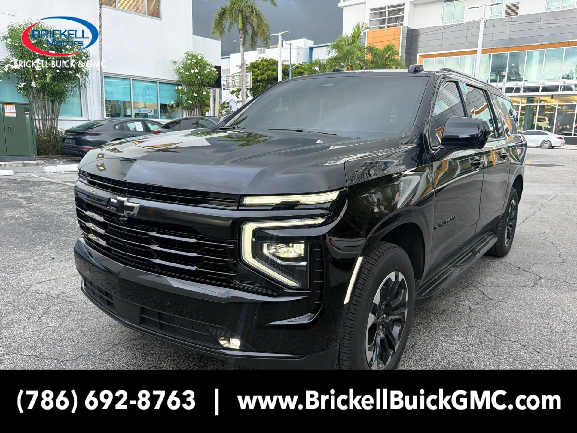Used 2025 Chevrolet Suburban LS w/ LPO, Dark Essentials Package RWD image 1