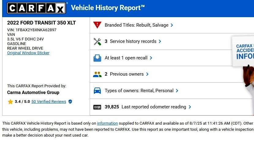 Used 2022 Ford Transit 350 XLT image 21