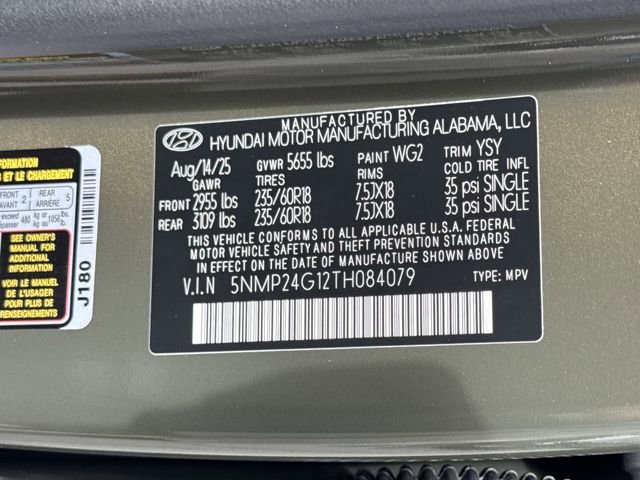 New 2026 Hyundai Santa Fe SEL image 25