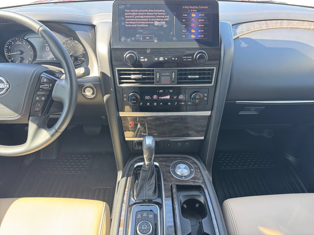 Used 2023 Nissan Armada Platinum w/ Captain's Chairs Package RWD image 11