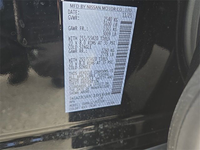 New 2026 Nissan Murano SL image 38