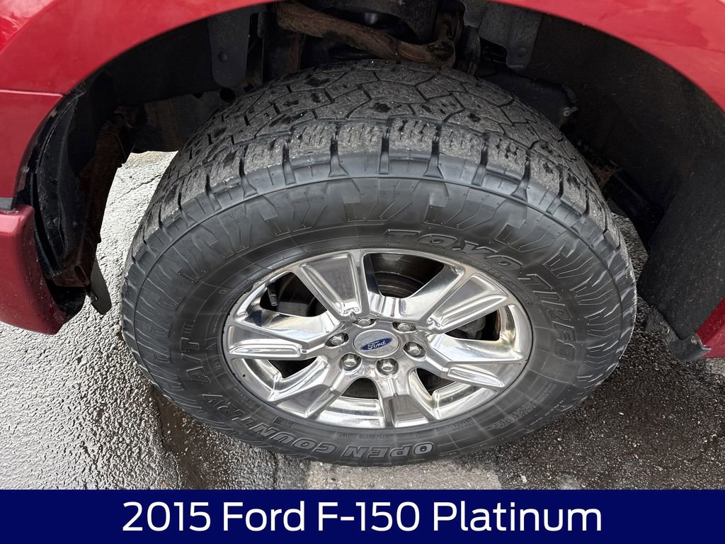 Used 2015 Ford F150 Platinum w/ Trailer Tow Package image 11