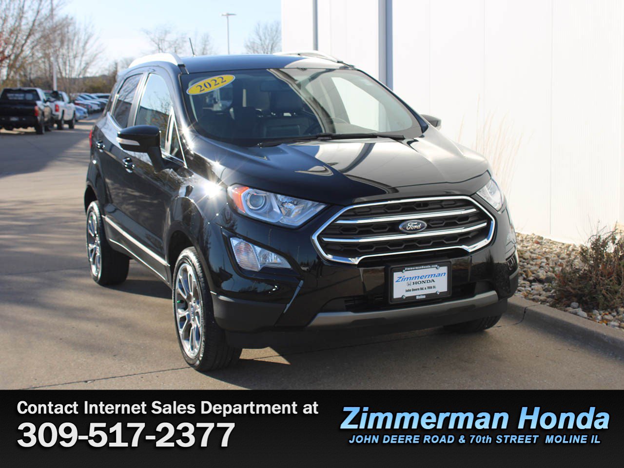 Used 2022 Ford EcoSport Titanium w/ Interior Protection Package image 3