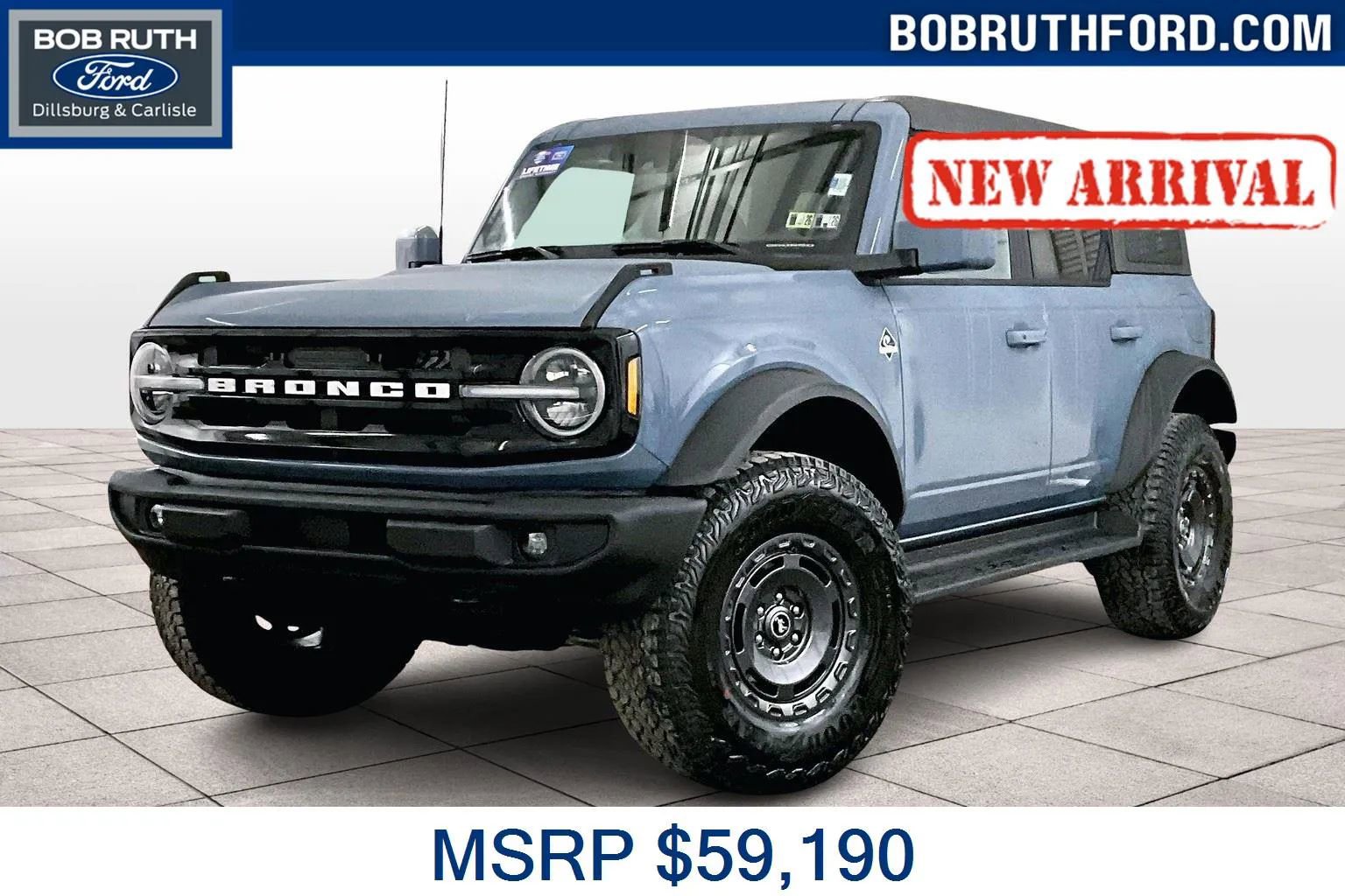 New 2025 Ford Bronco Outer Banks w/ Sasquatch Package