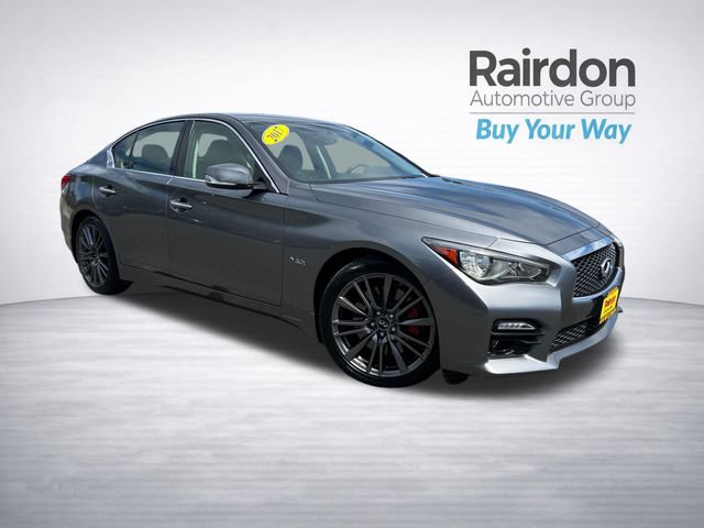 Used 2017 INFINITI Q50 Red Sport 400 AWD/4WD 360° Tour
