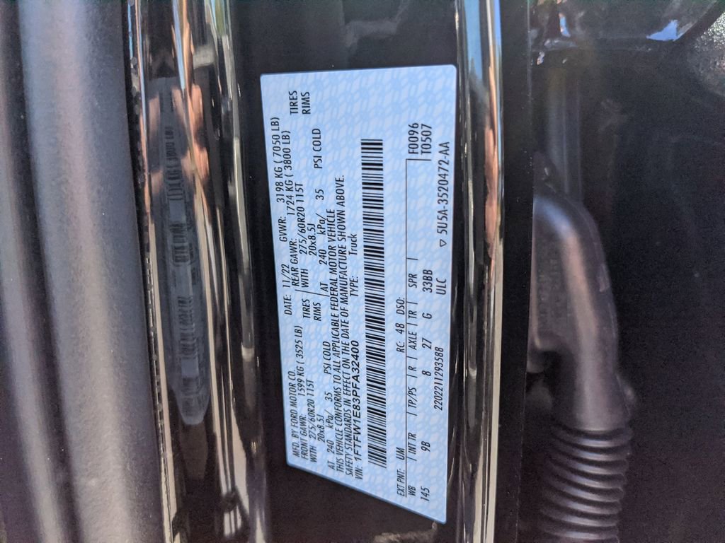 Certified 2023 Ford F150 Platinum w/ Equipment Group 701A High image 39