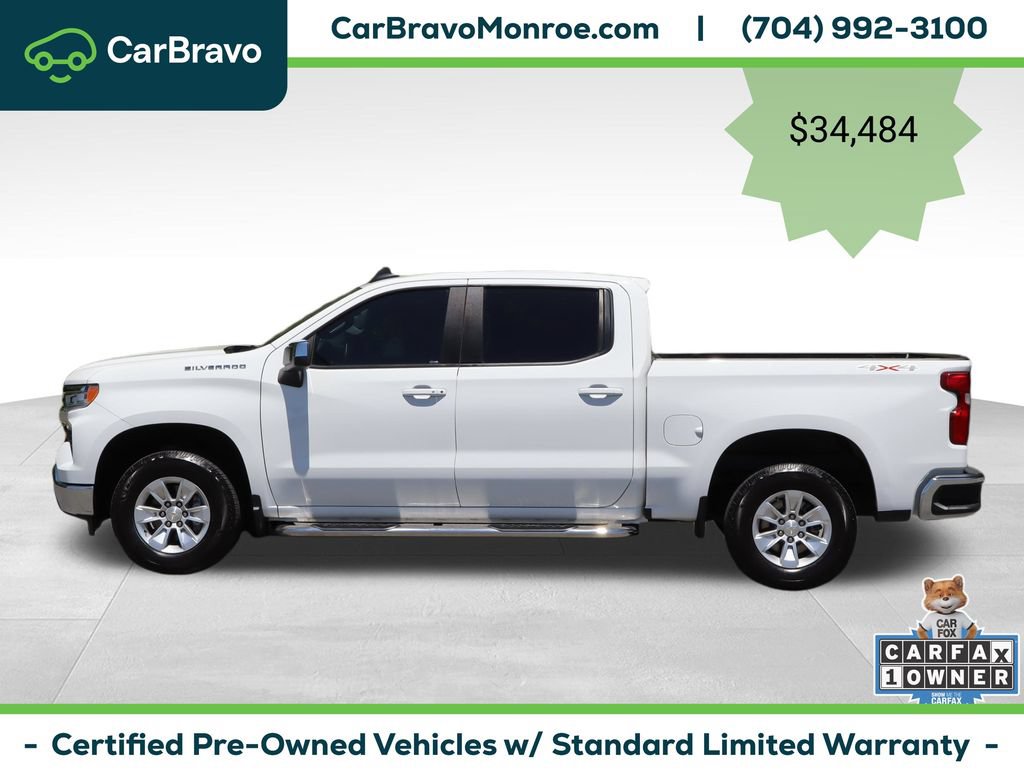 Certified 2023 Chevrolet Silverado 1500 LT AWD/4WD image 2